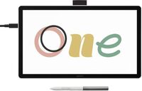 Wacom - One 14 (2025) Pen Display Drawing Tablet - White