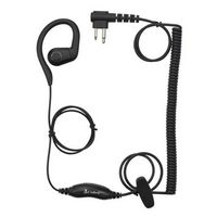 Cobra - C-Style In-Ear Headset for Cobra Performa Business Radios - Black