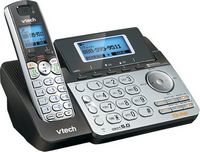 VTech - DS6151 DECT 6.0 Expandable 2-Line Cordless Phone with Digital Answering System and Dial-I...