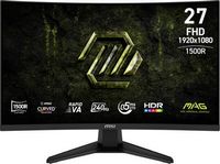 MSI - MAG 275CF X24 27" Rapid VA LCD Curved FHD 240Hz 0.5ms FreeSync Gaming Monitor with HDR read...