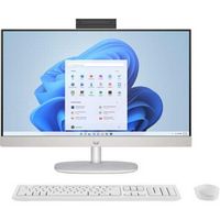 HP - 23.8&quot; All-in-One - AMD Athlon Silver 7120U - 8GB Memory - 256GB SSD - Shell White