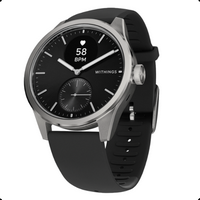 Withings - ScanWatch 2 - Heart Health Hybrid Smartwatch - 42mm - Black/Silver - (2022)
