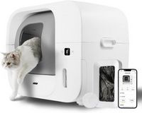Furbulous - True Odor-Free Self Cleaning & Packing Litter Box, Automatic Cat Litter Box with Self...