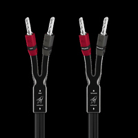 AudioQuest 15%27 Pair Rocket 22 Full-Range Speaker Cable w/ SureGrip 300 Connectors - 2 x Bananas &gt;...