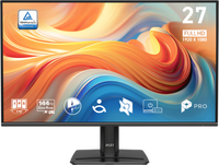 MSI - PRO MP272 E14C 2" IPS LCD FHD 144Hz 1ms Adaptive Sync Monitor HDR ready, Built-in Speakers ...