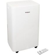 Whirlpool - 12,000 BTU ASHRAE (8,300 BTU SACC) Portable Air Conditioner - White