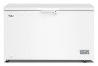 Whirlpool - 16 cu. ft. Convertible Freezer-to-Fridge Chest Freezer with 3 Storage Baskets - White