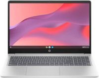 HP - 15.6" Chromebook Laptop - Intel Processor N200 - 8GB Memory - 64GB eMMC - Natural Silver