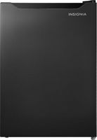 Insignia™ - 2.7 Cu. Ft. Mini Fridge with Door Storage and ENERGY STAR Certification - Black