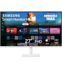 Samsung - M50D 27" LED FHD 60Hz 4ms Smart Monitor with HDR 10 (HDMI, USB) - White