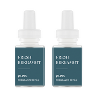 Pura - Fresh Bergamot Open Air Tech Smart Vial Dual Refill - Blue