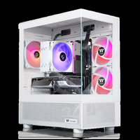 Thermaltake - LCGS View 8760S-170 Gaming Desktop AMD Ryzen 7 8700F, 16GB Memory, NVIDIA GeForce R...