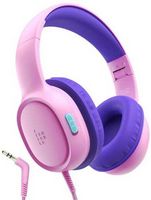 Tronsmart - Wired Headphones with 85/93dB Safe Volume, Foldable Adjustable Stereo Tangle-Free 3.5...