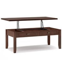 Simpli Home - Artisan Lift Top Coffee Table - Russet Brown