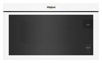 Whirlpool - 1.1 Cu. Ft. Over-the-Range Microwave with Flush Built-in Design - White