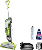 BISSELL - CrossWave Multi-Surface Wet Dry Upright Vacuum - Molded White, Titanium and Cha Cha Lim...