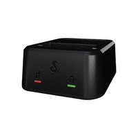 Cobra - Single Dock Charger for Cobra Performa Business Radios, with charging cable - Black