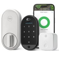 Yale - Approach -Apartment  Smart Lock Wi-Fi Deadbolt with Keypad Access - Silver