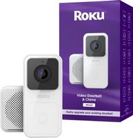 Roku - Smart Home Video Wired Doorbell & Chime with Motion & Sound Detection, Remote Monitoring, ...