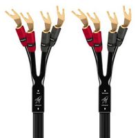 AudioQuest - Rocket 22 15'  Speaker Cable  with Banana > Banana SureGrip 300 Connectors - Black w...