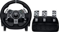 Logitech - G920 Driving Force Racing Wheel and Pedals for Xbox Series X|S, Xbox One, PC - Black