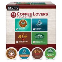 Keurig - Coffee Lovers Collection K-Cup Pods (42-Pack)