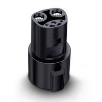 Lectron - J1772 to Tesla (NACS) EV Charging Adapter-up to 80 Amp (250V) - Black