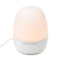 Yogasleep Light-to-Rise Sound Machine &amp; Night Light with Sleep Trainer - White