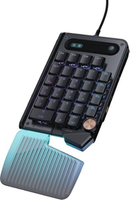 Turtle Beach - Command Series KP7 Wired Hall-Effect Gaming Keypad for PC - Black