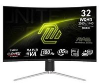 MSI - MAG 325CQRF QD  E2 31.5" LCD QHD 180Hz 0.5ms Adaptive Sync Gaming Monitor with HDR Ready(Di...