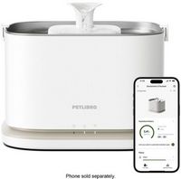 PETLIBRO - Dockstream 2 Smart Fountain, App Monitoring 3L Pet Water Fountain - White / Ivory