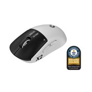 Logitech - PRO X2 SUPERSTRIKE LIGHTSPEED Lightweight Wireless Gaming Mouse with Customizable Clic...