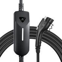 Lectron - J1772 Level 1/Level 2 Dual Charging Plug (NEMA 5-15 & 14-50) Portable Electric Vehicle ...