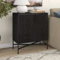 Camden&Wells - Lambert Accent Cabinet - Obsidian