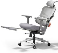 Newtral - Ergonomic High Back Office Mesh Chair with Footrest, Adaptive Lumbar Support, Adjustabl...