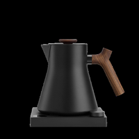 Fellow - Corvo EKG Pro Electric Kettle - Matte Black and Walnut