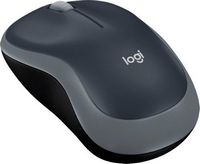 Logitech - M185 Wireless Optical Ambidextrous Mouse - Wireless - Swift Gray