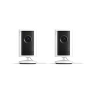 Ring - Indoor Cam Plus, Plug-In, Retinal 2K for enhanced video quality, 4x Zoom, Low-Light Sight ...