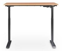 Serta - Creativity Electric Height Adjustable Standing Desk - Natural Wood