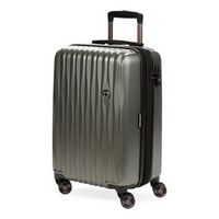 SwissGear - Energie 20" Carry On Spinner Suitcase with USB - Champagne