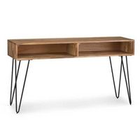 Simpli Home - Hunter Console Sofa Table - Natural