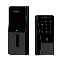 Wyze - Palm Lock Smart Door Lock with Palm Vein Recognition, Keypad, Auto Lock, Dual Battery, Wi-...