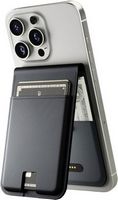 JOURNEY - LOC8 MONEY CLIP MAGSAFE FINDER WALLET AND STAND - MIDNIGHT