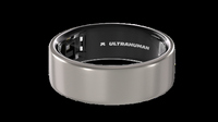 Ultrahuman - Ring AIR - Smart Ring - Size Before You Buy -  Size 7 - Raw Titanium