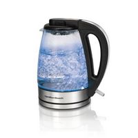Hamilton Beach - 1.7 Liter Glass Electric Kettle - Stainless Steel