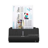 Epson - WorkForce ES-C320W Wireless Compact Desktop Document Scanner - Black