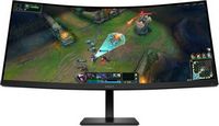 HP OMEN - 34&quot; VA Curved WQHD 180Hz AMD FreeSync Premium Gaming Monitor with Adjustable Height (Di...