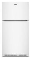 Whirlpool - 21.3 Cu. Ft. Wide Top Freezer Refrigerator with Total Coverage Cooling - White
