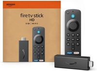 Amazon - Fire TV Stick HD, HD Streaming Device, free and live TV, Alexa Voice Remote, smart home ...
