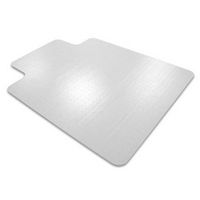 Floortex - Eco-Friendly Lipped Enhanced Polymer Chair Mat for Carpet 36 x 48 inches - Clear